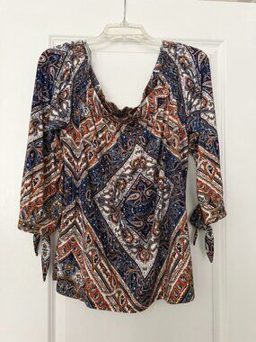 Daniel Rain, Size L, Blue and Orange